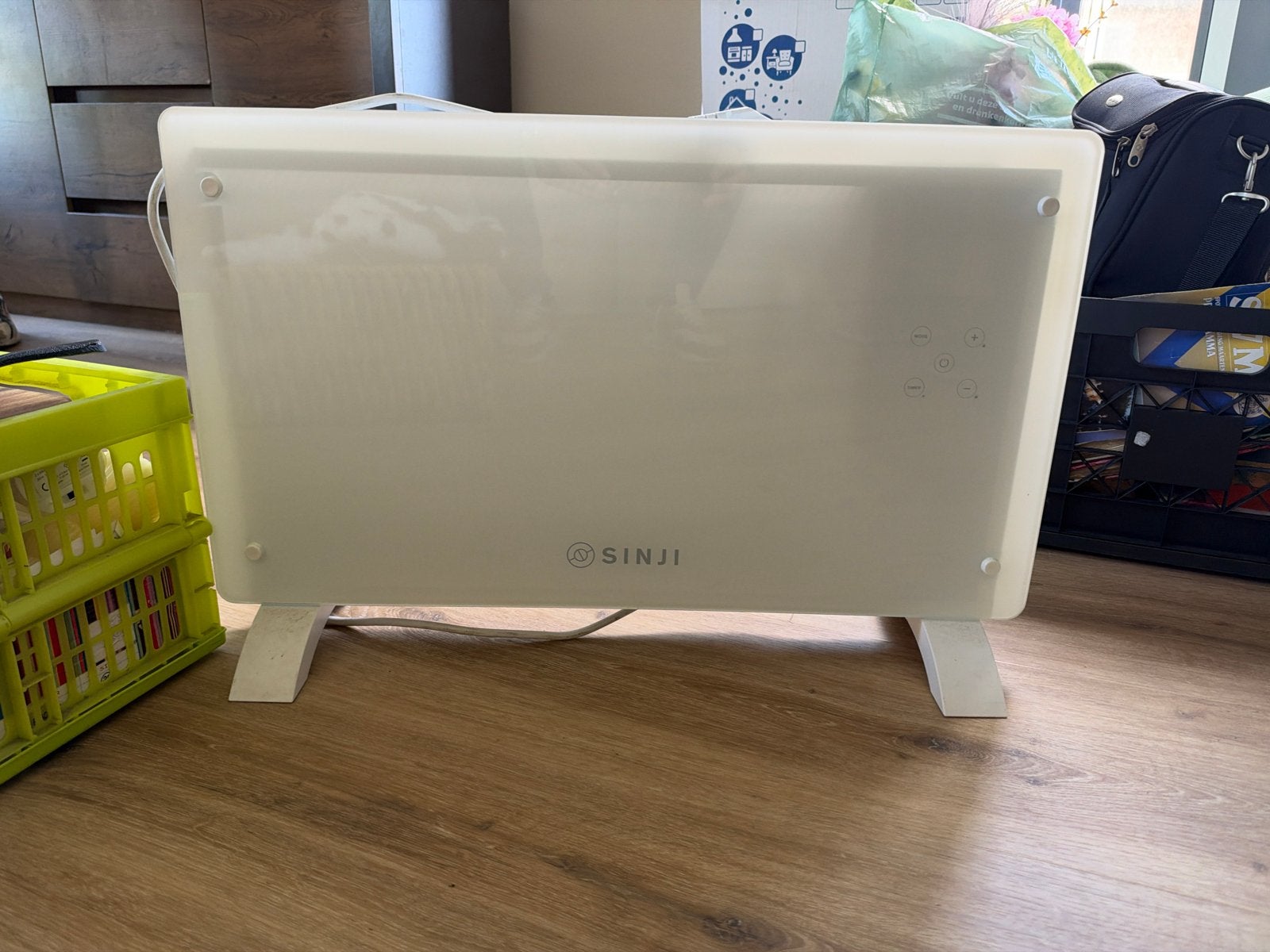 Sinji Convectorkachel - Elektrische Verwarming, Ophalen, 30 tot 80 cm, Kachel, Zo goed als nieuw
