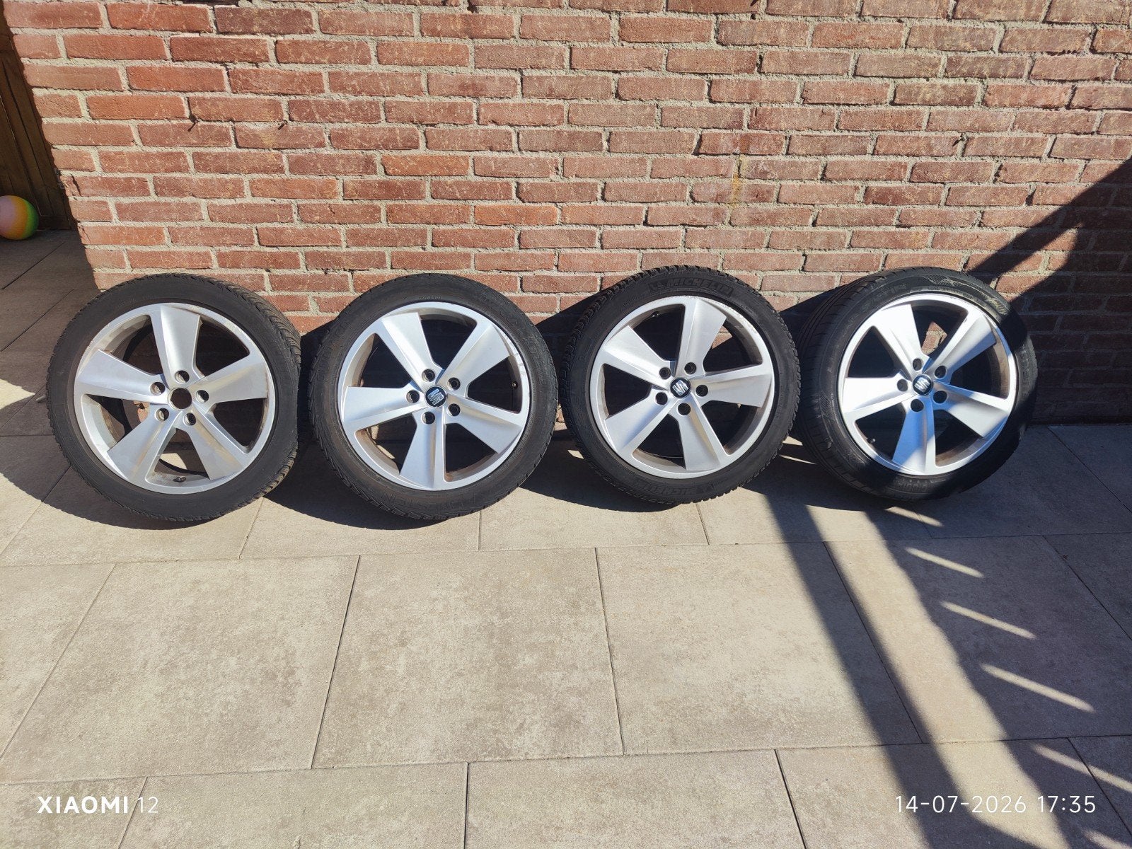 SEAT Leon FR velgen 17 inch met banden, Auto-onderdelen, Ophalen, Gebruikt, Seat