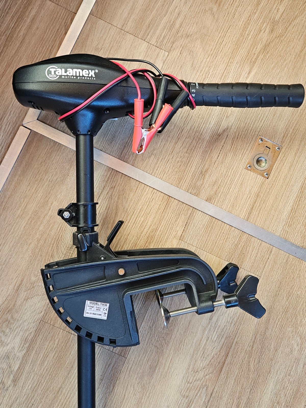 Talamax Aanhangmotor 12V met Nieuwe Accu, Ophalen, Elektrisch, Minder dan 5 pk