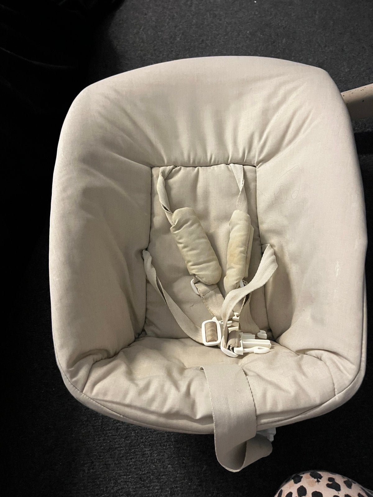 Stokke stoel zitje voor baby, met extra hoesje, Ophalen, Gebruikt, Meegroeistoel