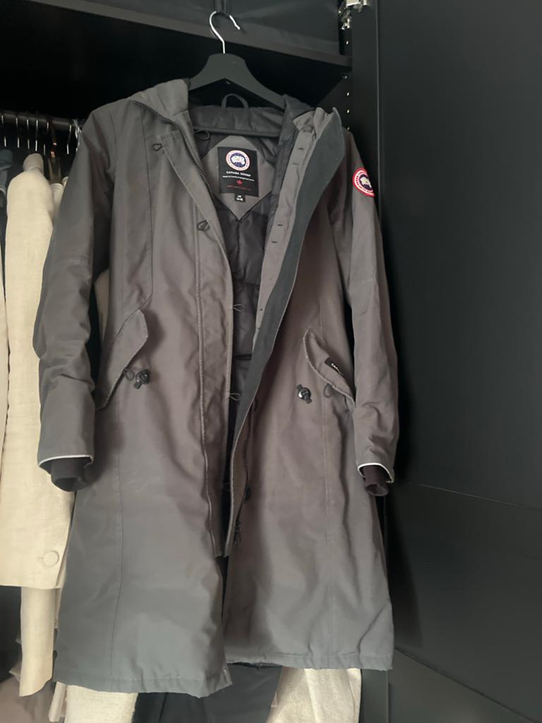 Canada Goose Dames Jas - Maat L/G (14-16) - Grijs, Ophalen of Verzenden, Zo goed als nieuw
