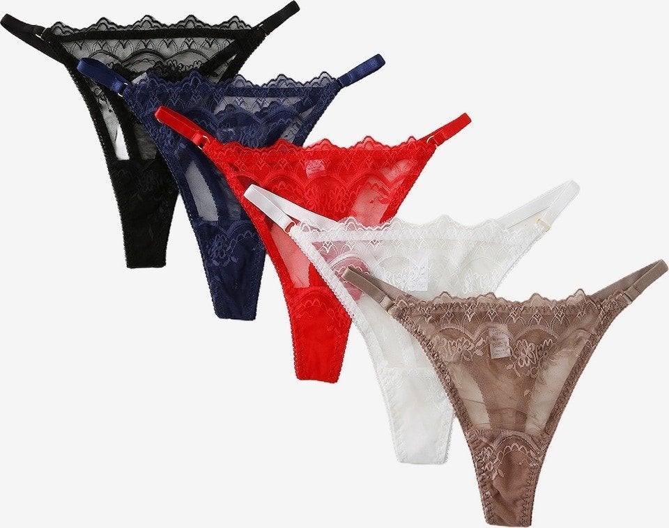 Sexy strings, Ophalen of Verzenden, Zwart, BH