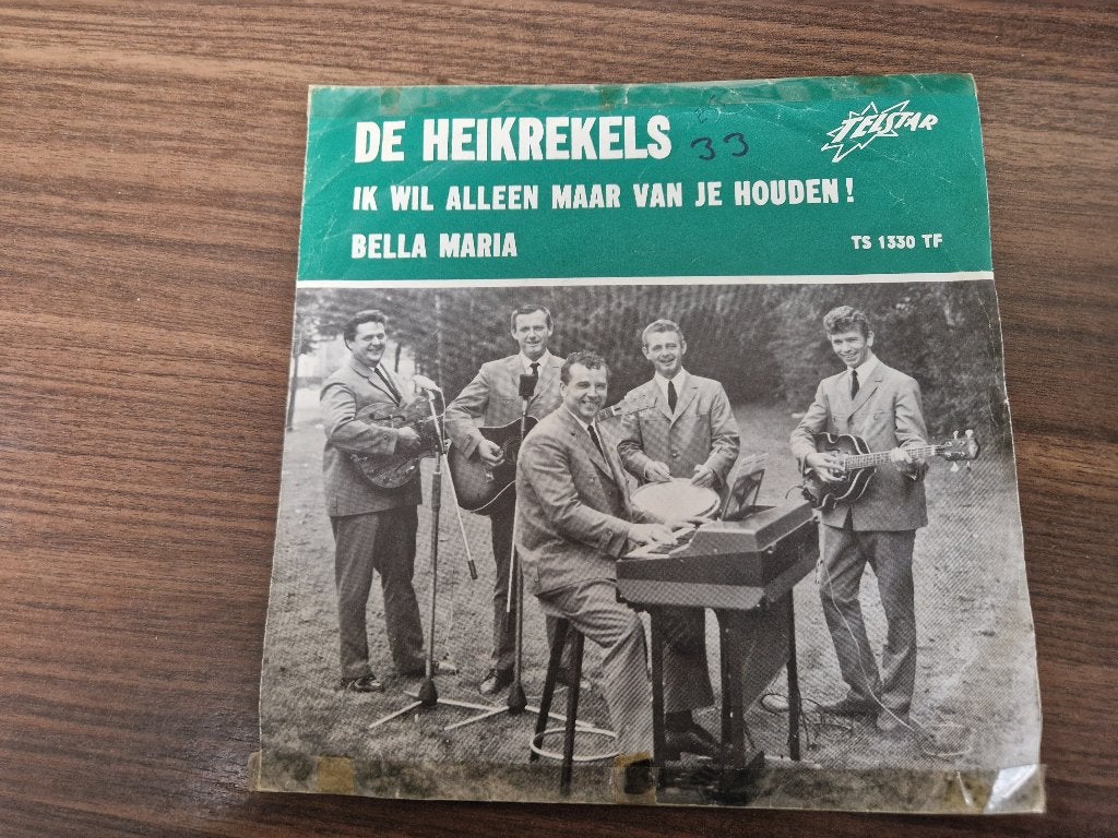 TELSTAR de Heikrekels – Ik Wil Alleen Maar Van Je Houden!, Cd's en Dvd's, Vinyl Singles, Ophalen of Verzenden, Zo goed als nieuw