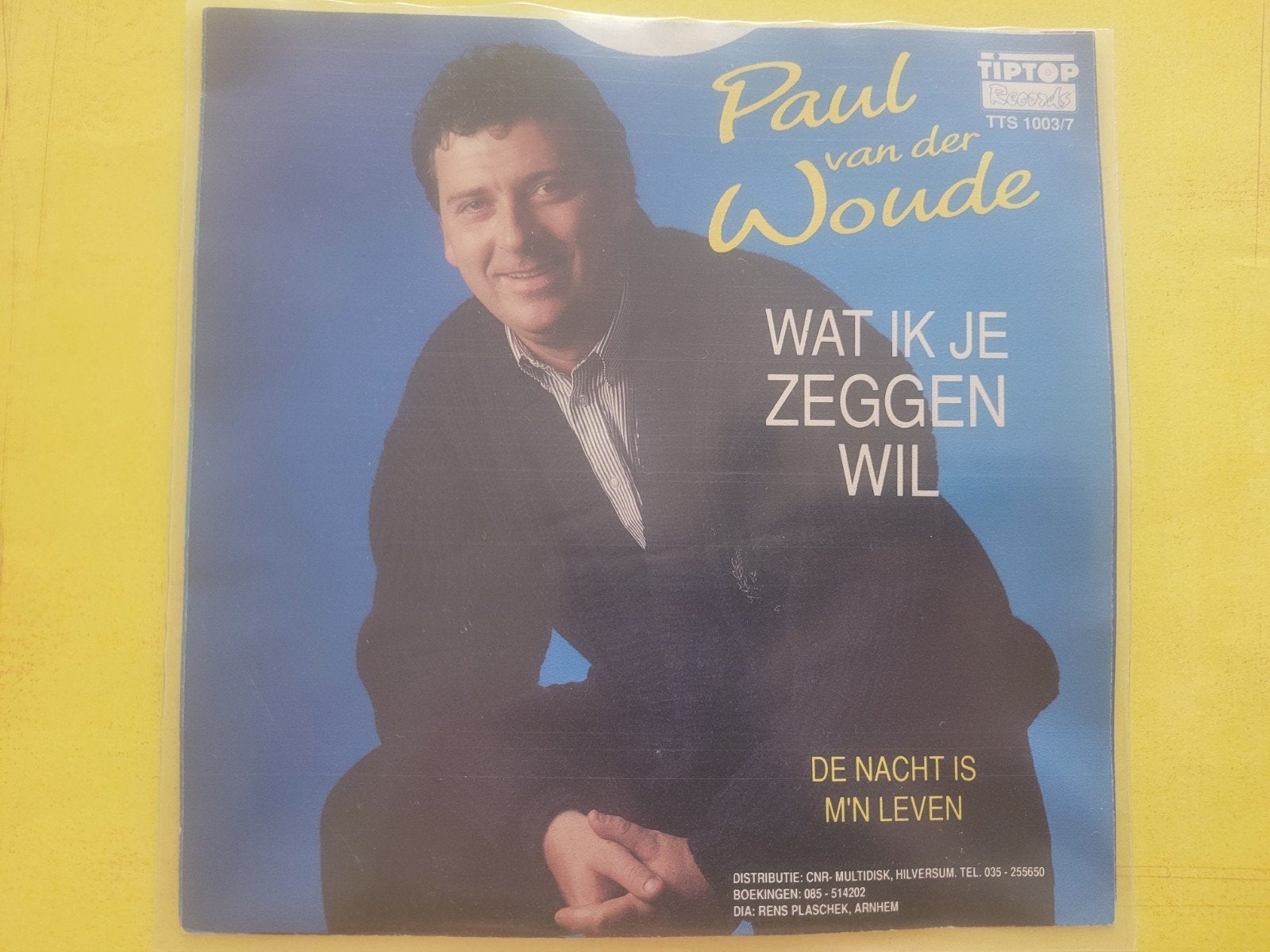 Paul van der Woude - Wat ik je zeggen wil., Ophalen, Zo goed als nieuw, Overige formaten, Levenslied of Smartlap