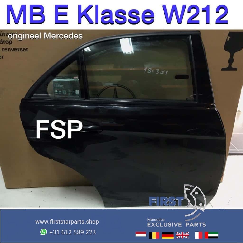 W212 deur rechts achter Mercedes E Klasse 2009-2016 sedan po, Gebruikt, -, Deur, Ophalen of Verzenden