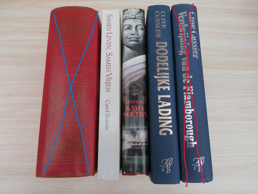 thrillers-romans-oorlog ea -, Ophalen of Verzenden, Gelezen