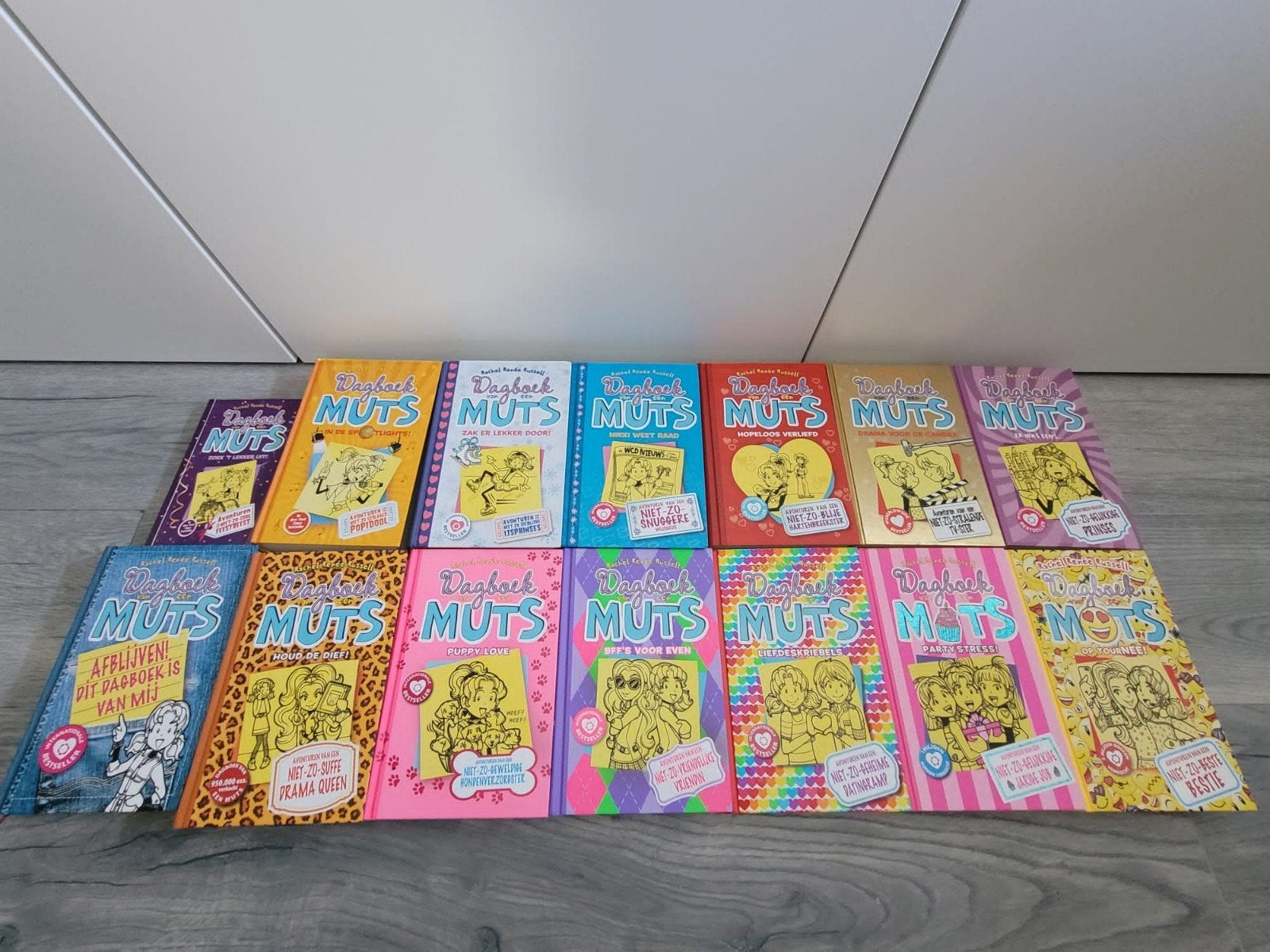 Dagboek van een Muts boekenreeks (12 boeken), Boeken, Ophalen of Verzenden, Gelezen, Rachel Renée Russell, Fictie