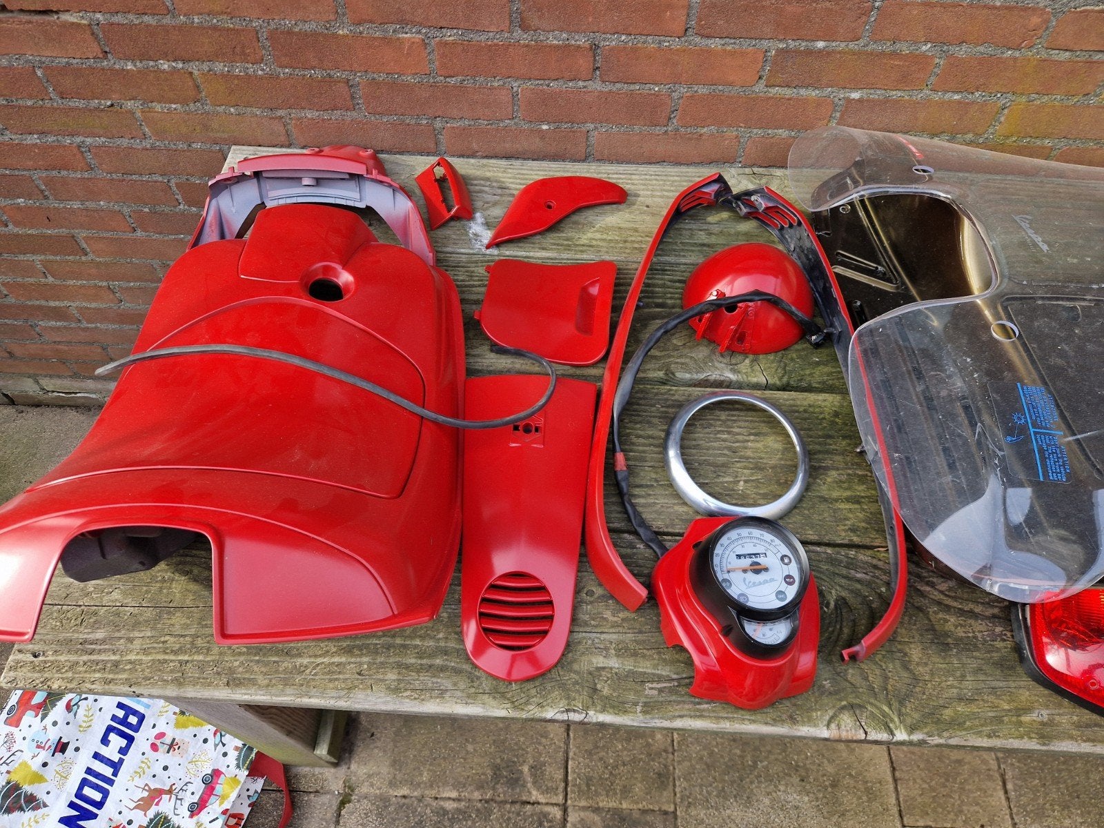 Vespa lxv50 onderdelen,  kappen, Fietsen en Brommers, Scooters | Vespa, Ophalen, Gebruikt, Benzine