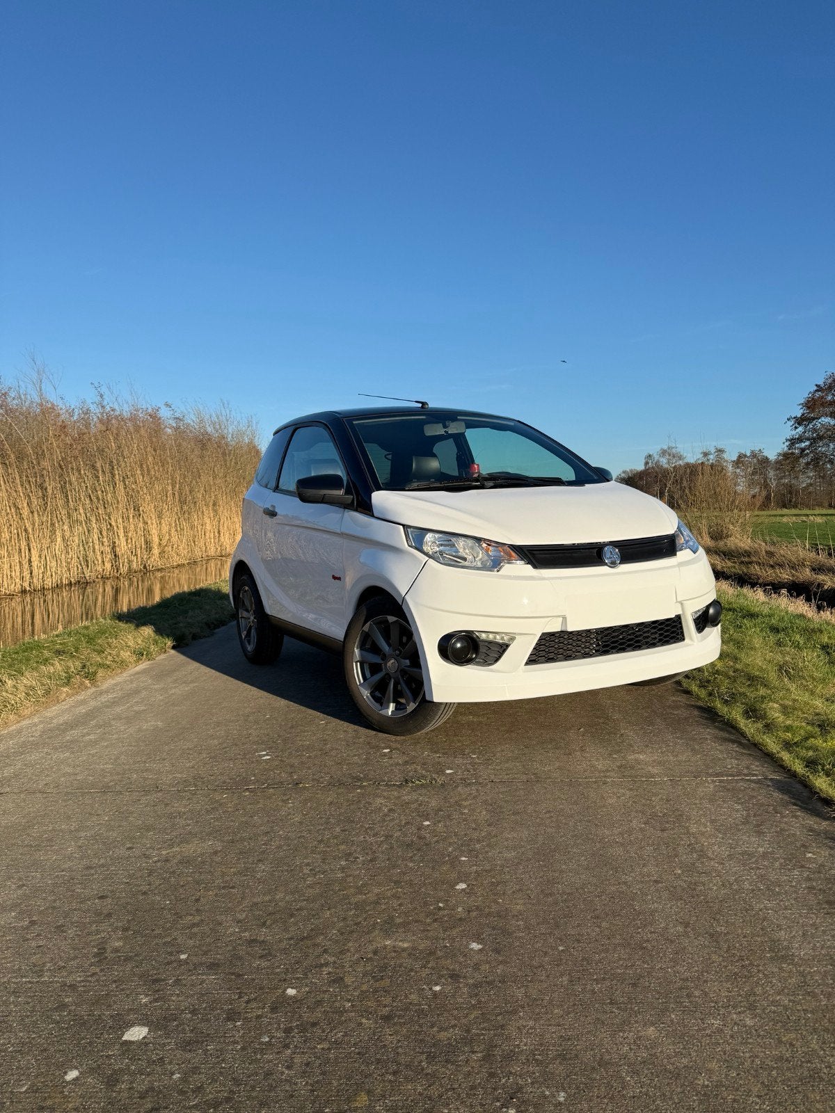 axiam city sport, Auto's, Wit, Leder, Diesel, Particulier