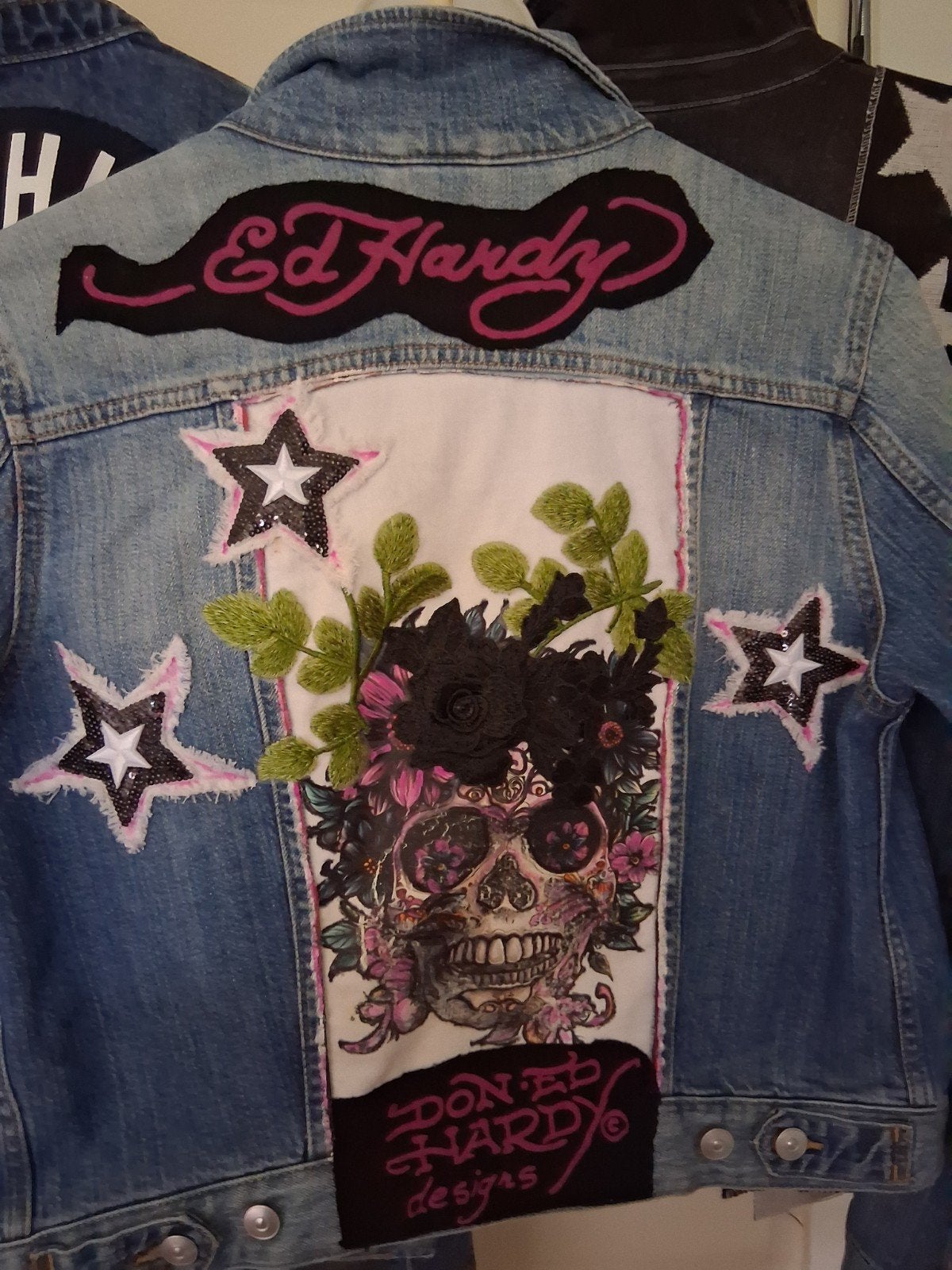Stoer denim mouwloos jack met Route 66 motor opdruk, Ophalen of Verzenden, Zo goed als nieuw, Maat m/l