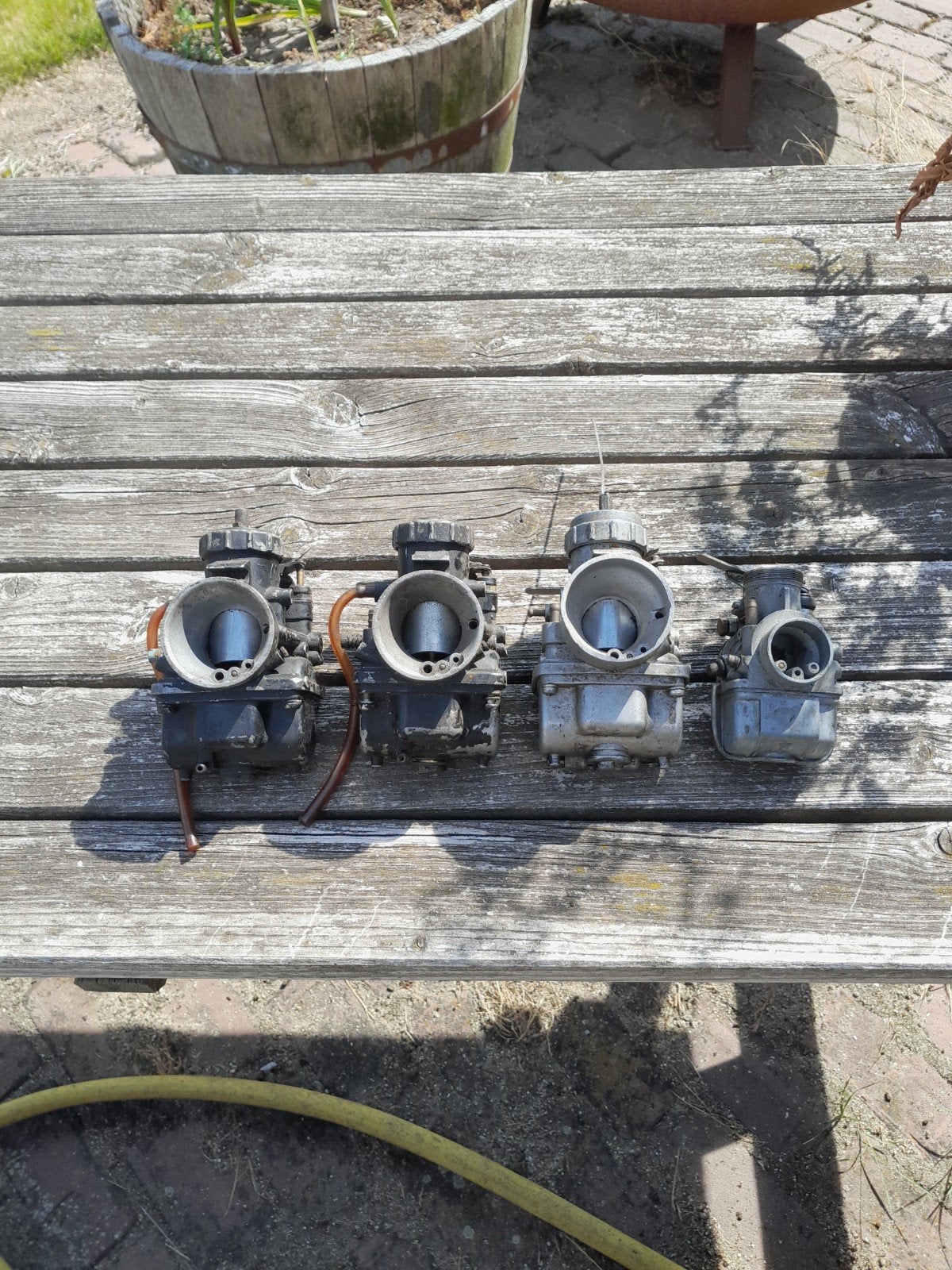 Mikuni/Bing carburateur, Motoren, Ophalen