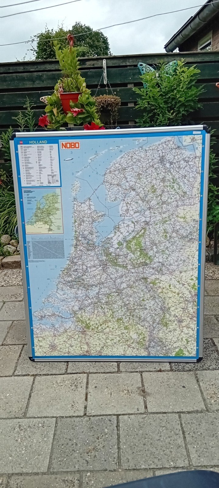Grote landkaart van Nederland - Falk Holland, Boeken, Atlassen en Landkaarten, 2000 tot heden, Nederland, Falk, Ophalen of Verzenden