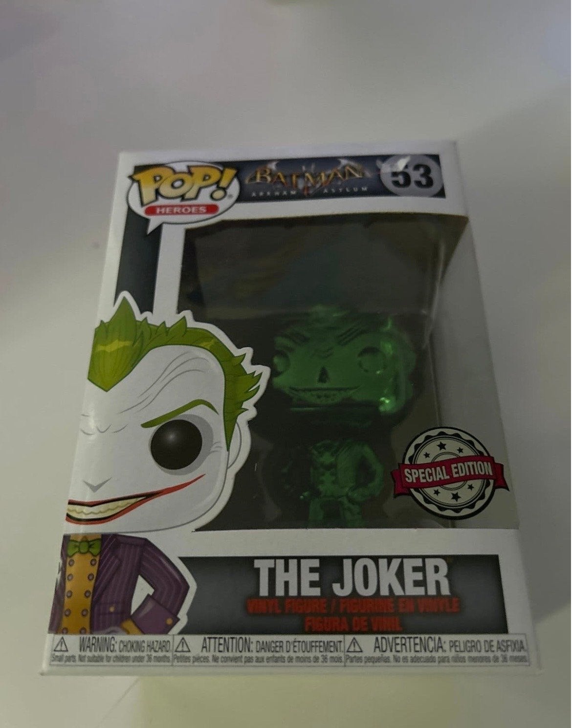 Funko Pop! The Joker #53 Special Edition Batman Arkham Asylu, Ophalen of Verzenden, Nieuw