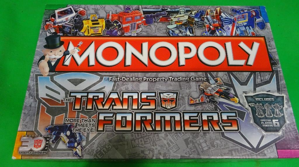 Monopoly Trans-formers bordspel, Hobby en Vrije tijd, Gezelschapsspellen | Bordspellen, Zo goed als nieuw, Ophalen of Verzenden