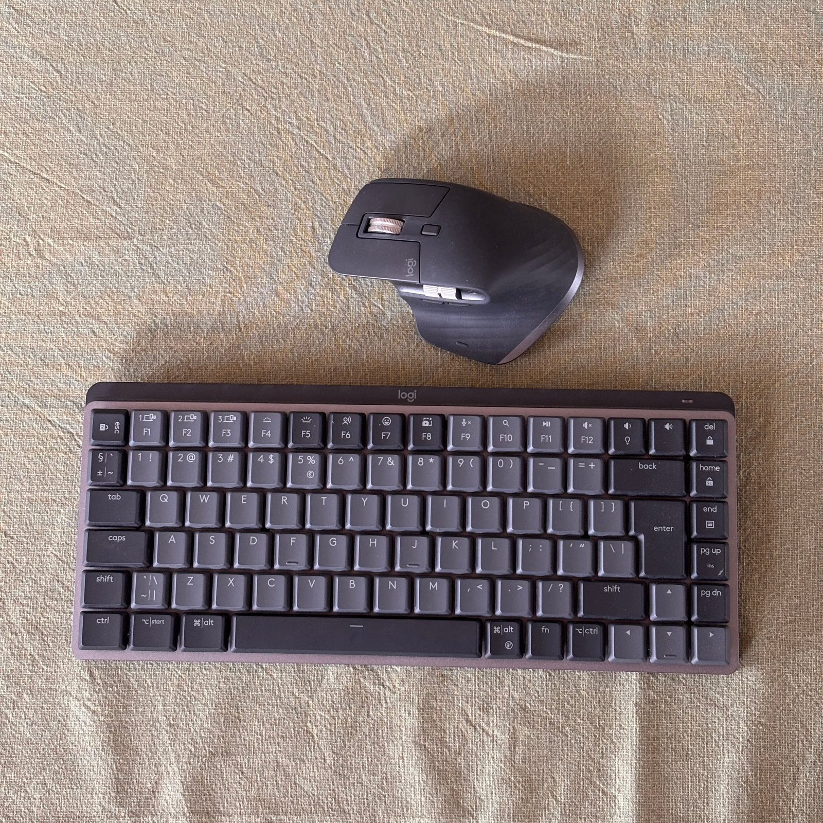 Logitech MX Master 3S + MX Keys Mini, Ophalen of Verzenden, Zo goed als nieuw