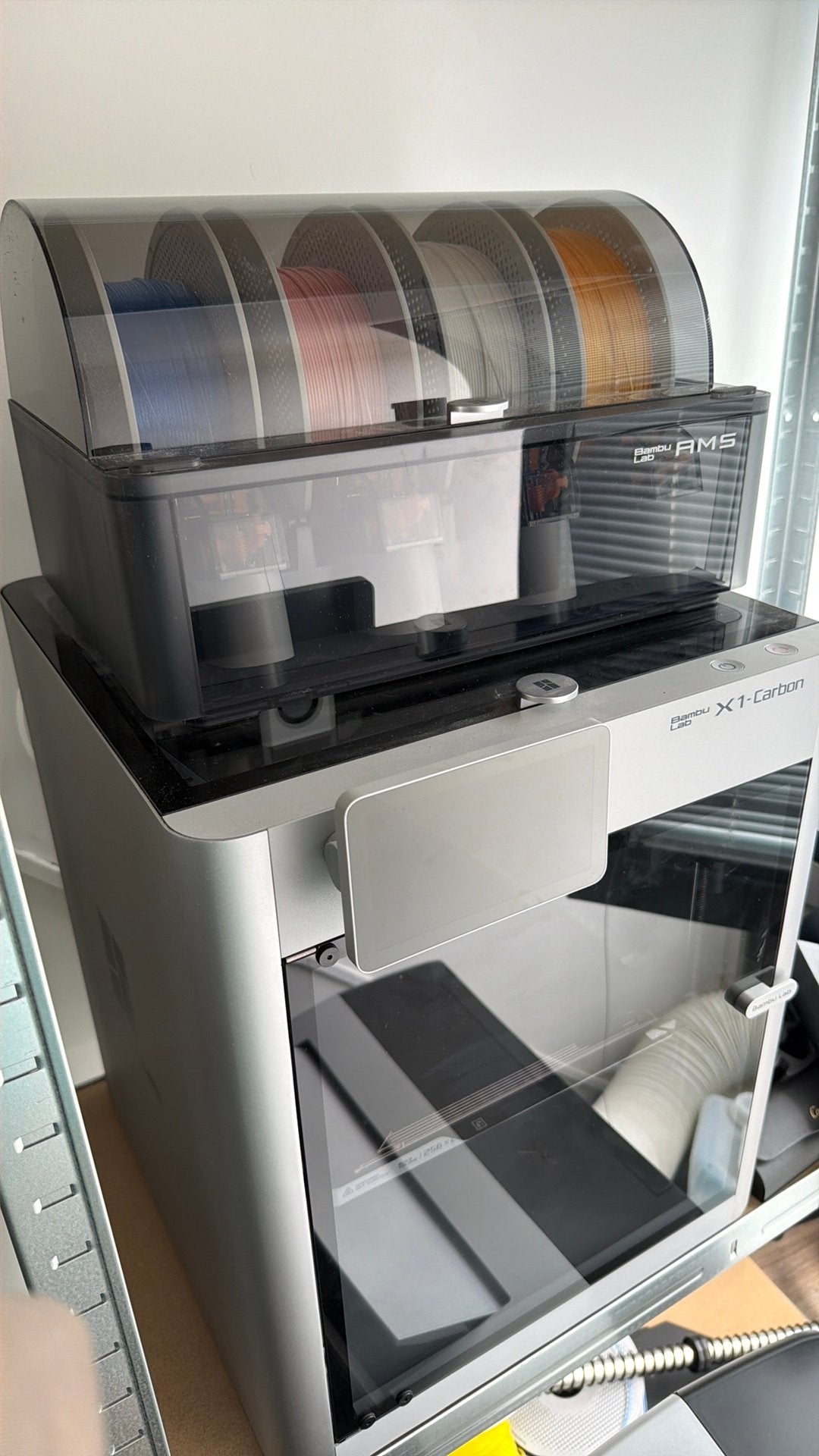 Bambu x1-carbon, Computers en Software, 3D Printers, Ophalen of Verzenden, Zo goed als nieuw