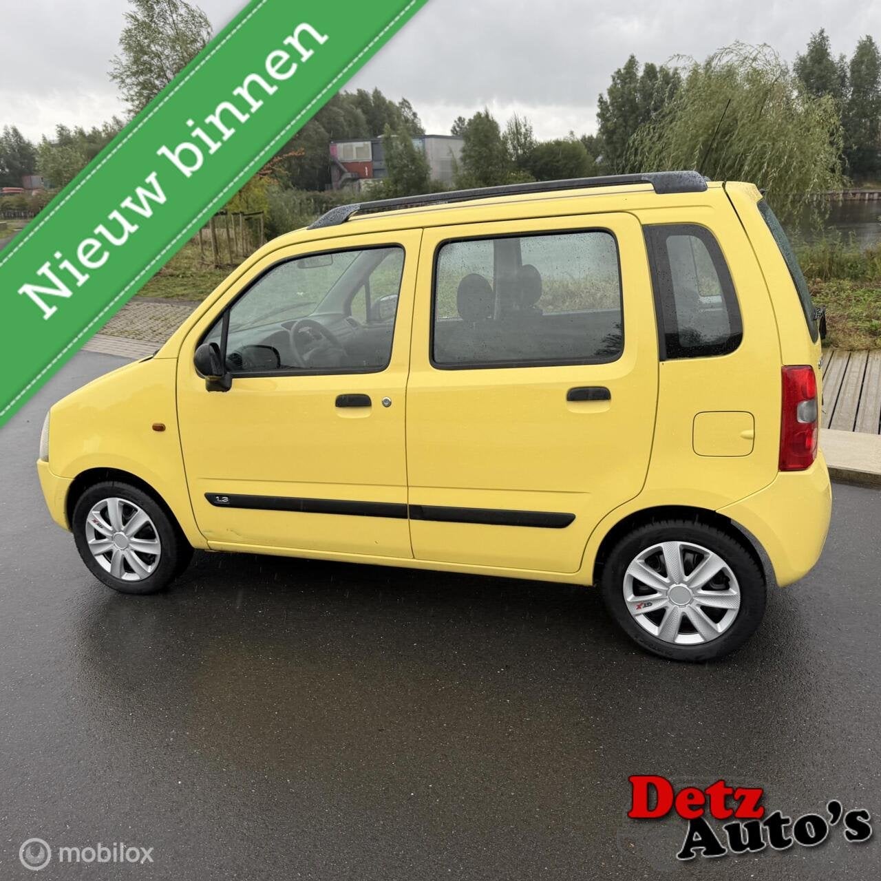 Suzuki Wagon R+ 1.3 GLS met stuurbekrachtiging,5deurs, Voorwielaandrijving, Gebruikt, 31 €/maand, 4 cilinders