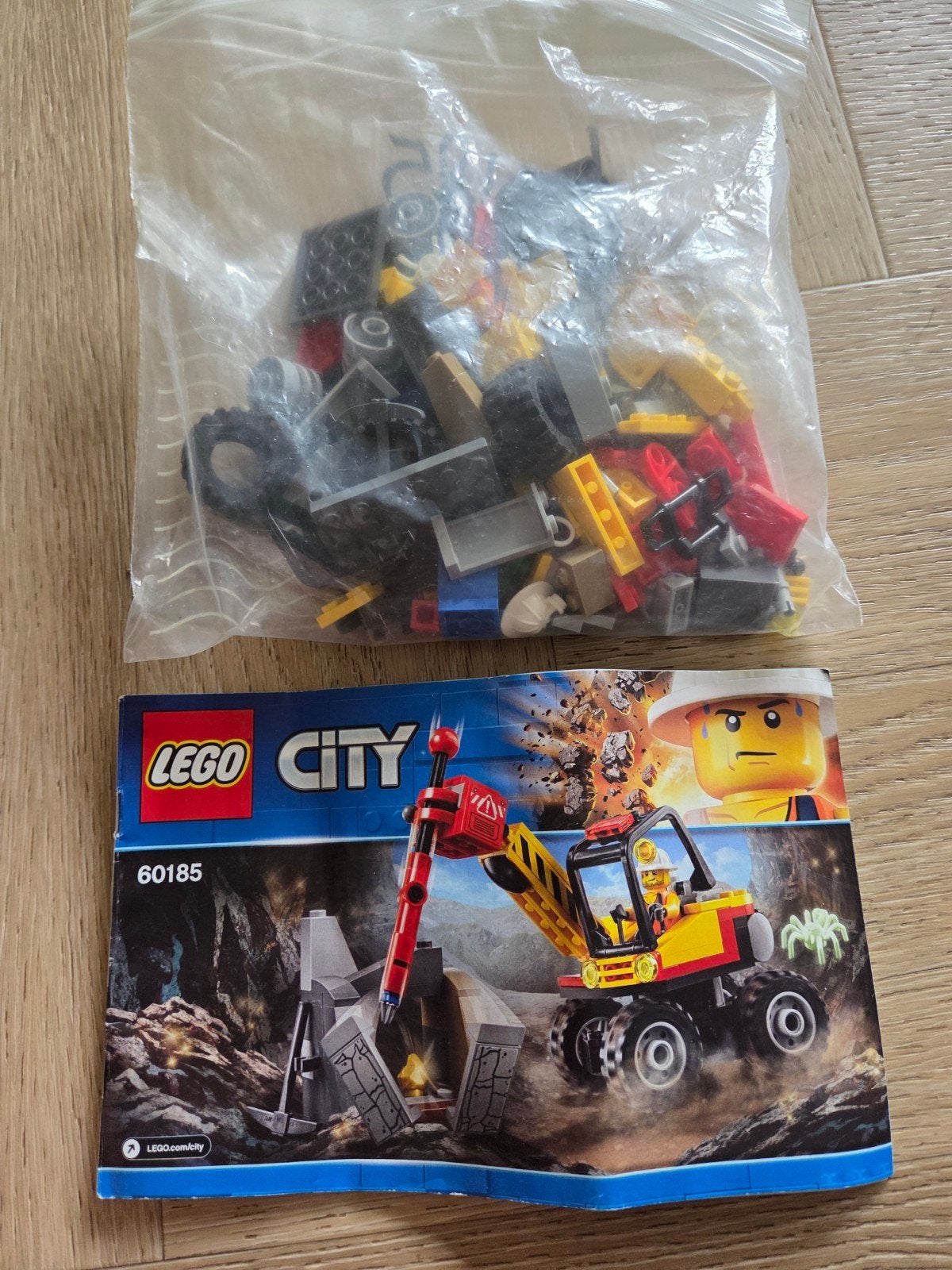 Lego City 60185 - Mijnbouw Zware Boor (Compleet), Ophalen of Verzenden