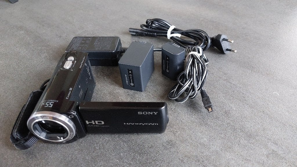 Sony Handycam videocamera full HD, 20x of meer, Ophalen of Verzenden, Sony, Geheugenkaart