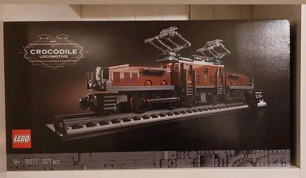 Lego 10277, LOCOMOTIEF CROCODILE NIEUW, Ophalen of Verzenden, Nieuw