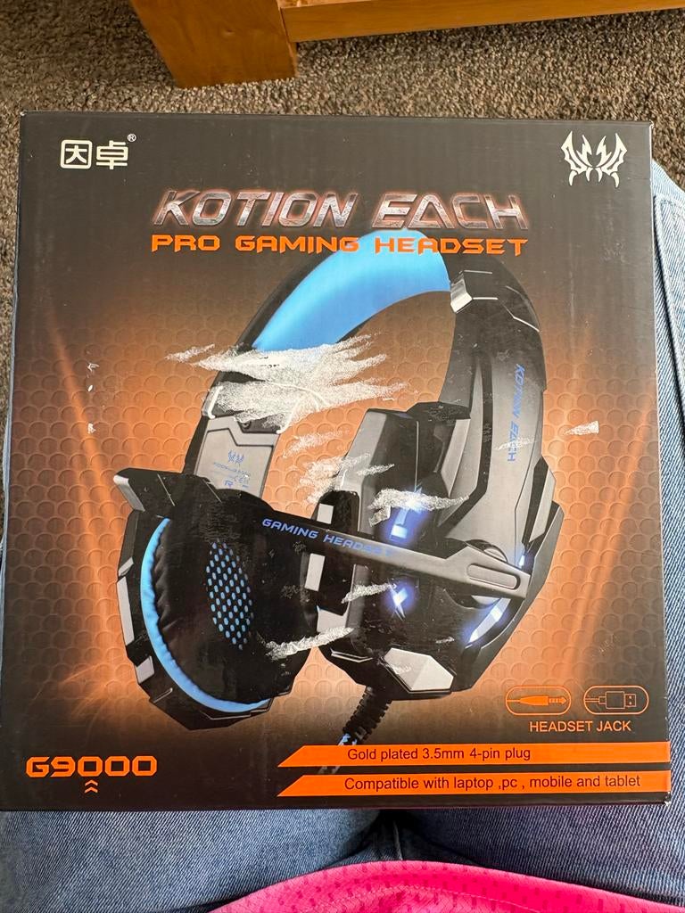 Kotion Each G9000 Pro Gaming Headset - Nieuw MOET WEG, Ophalen, Nieuw, Over-ear, Gaming headset