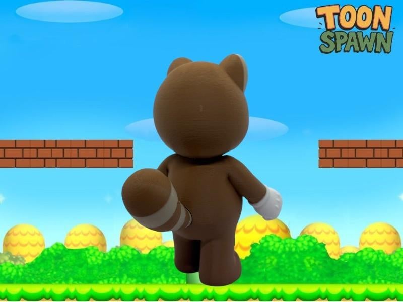 Tanooki Mario Beeld 20cm – Super Mario Classic, Verzamelen, Beelden en Beeldjes, Ophalen of Verzenden, Nieuw, Fantasy