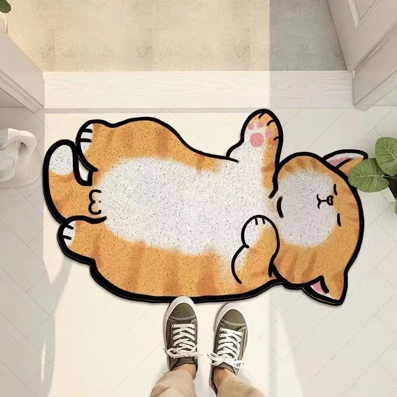 Katten Deurmat / Kat Dieren Deur Mat Vloermat Kleed, Tuin en Terras, Deurmatten, Verzenden, Nieuw, Binnen