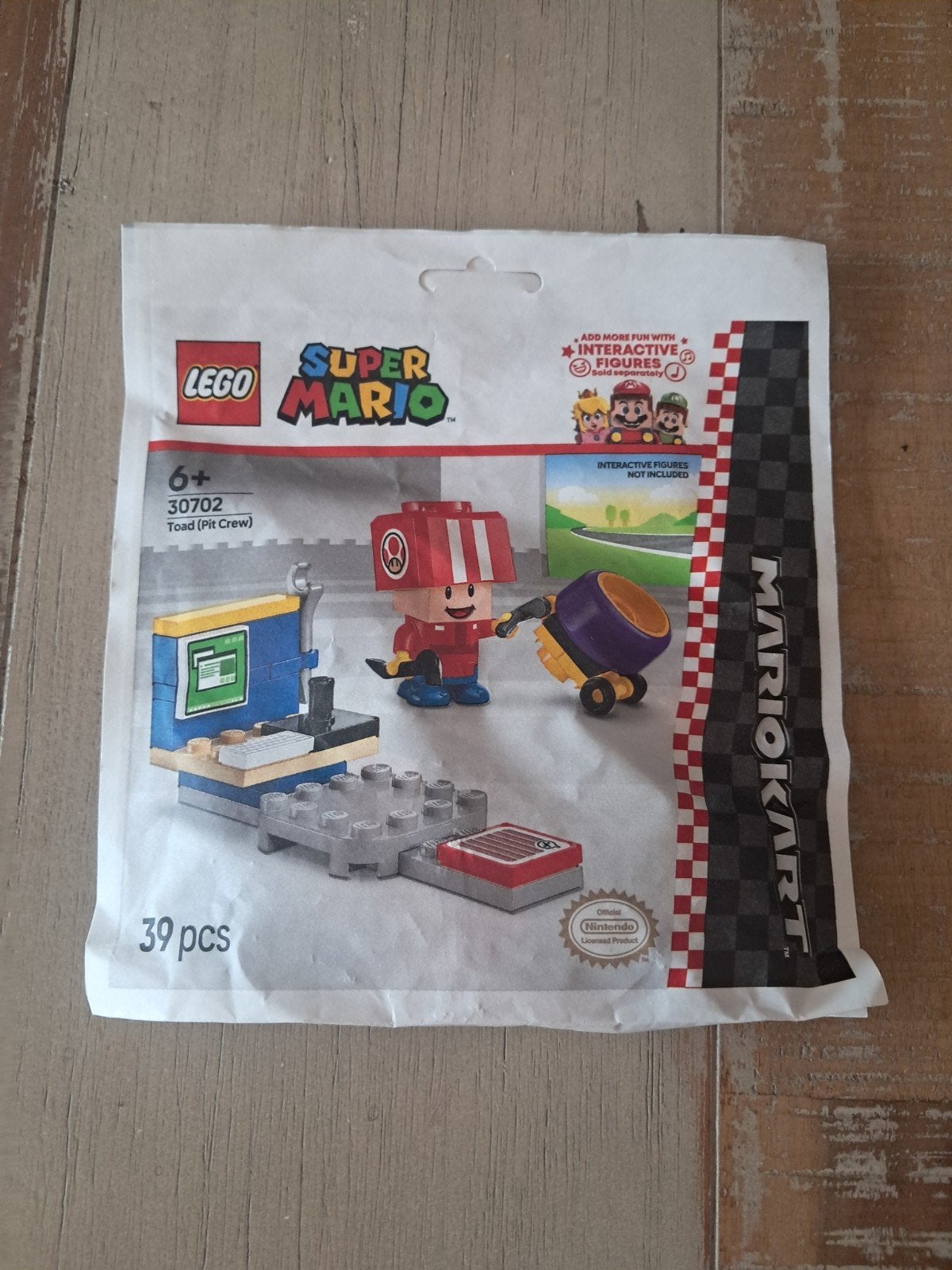 Lego Super Mario 30702 paper bag, Ophalen, Lego, Nieuw, Complete set