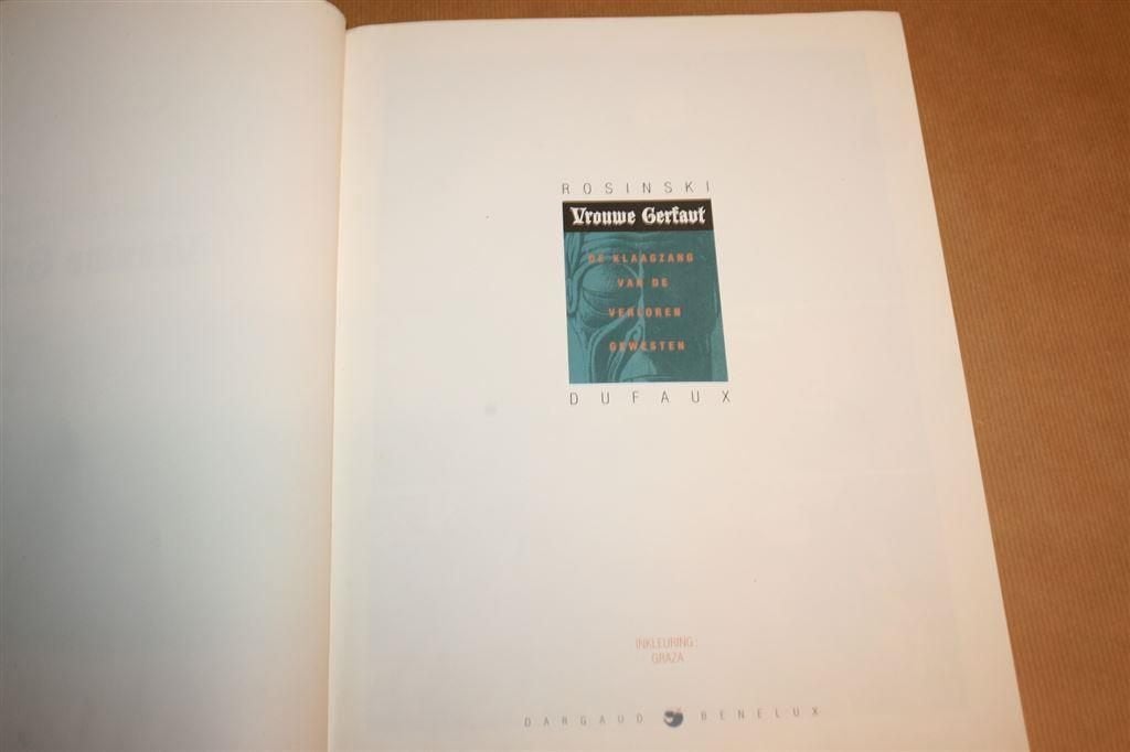 De klaagzang van de verloren gewesten 3. 1e druk., Eén stripboek, Ophalen of Verzenden, Gelezen