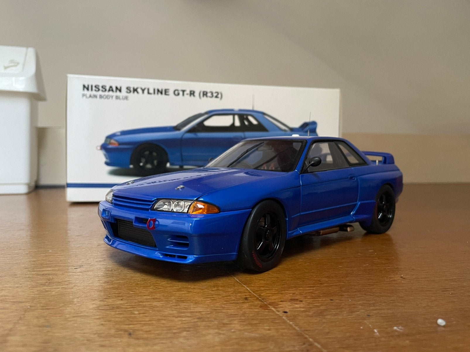 Autoart Nissan Skyline R32 GTR Group A Plain Body 1:18, Ophalen of Verzenden, Zo goed als nieuw, Auto, Autoart