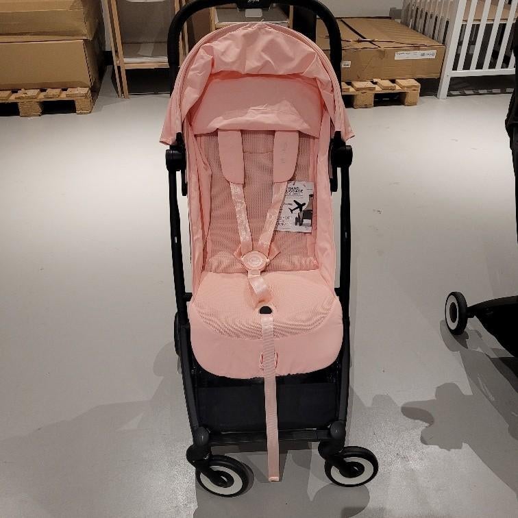Cybex Orfeo Buggy - BLK Candy Pink/Light Pink, Ophalen, Zo goed als nieuw, Overige merken, Verstelbare rugleuning