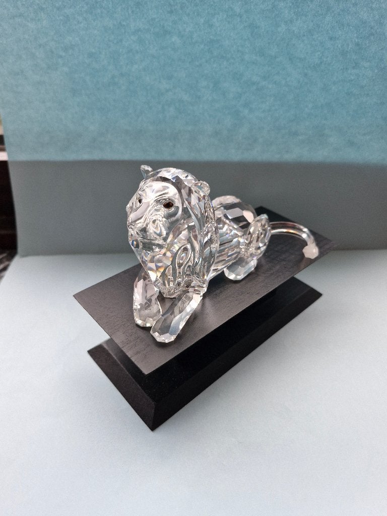 Swarovski leeuw, Verzamelen, Swarovski, Ophalen of Verzenden, Zo goed als nieuw, Figuurtje