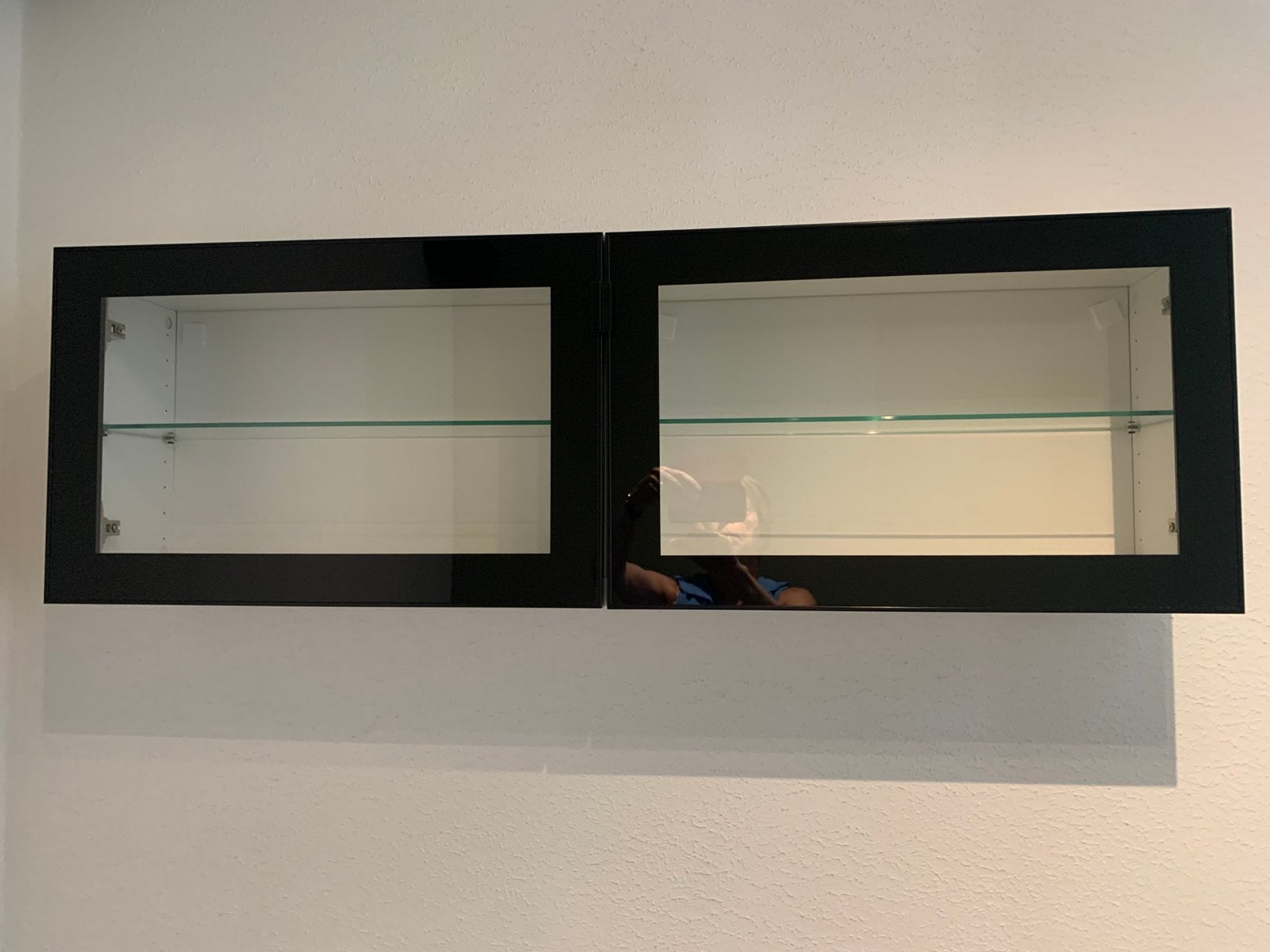 Ikea vitrine kast Besta, Ophalen, Zo goed als nieuw, 25 tot 50 cm