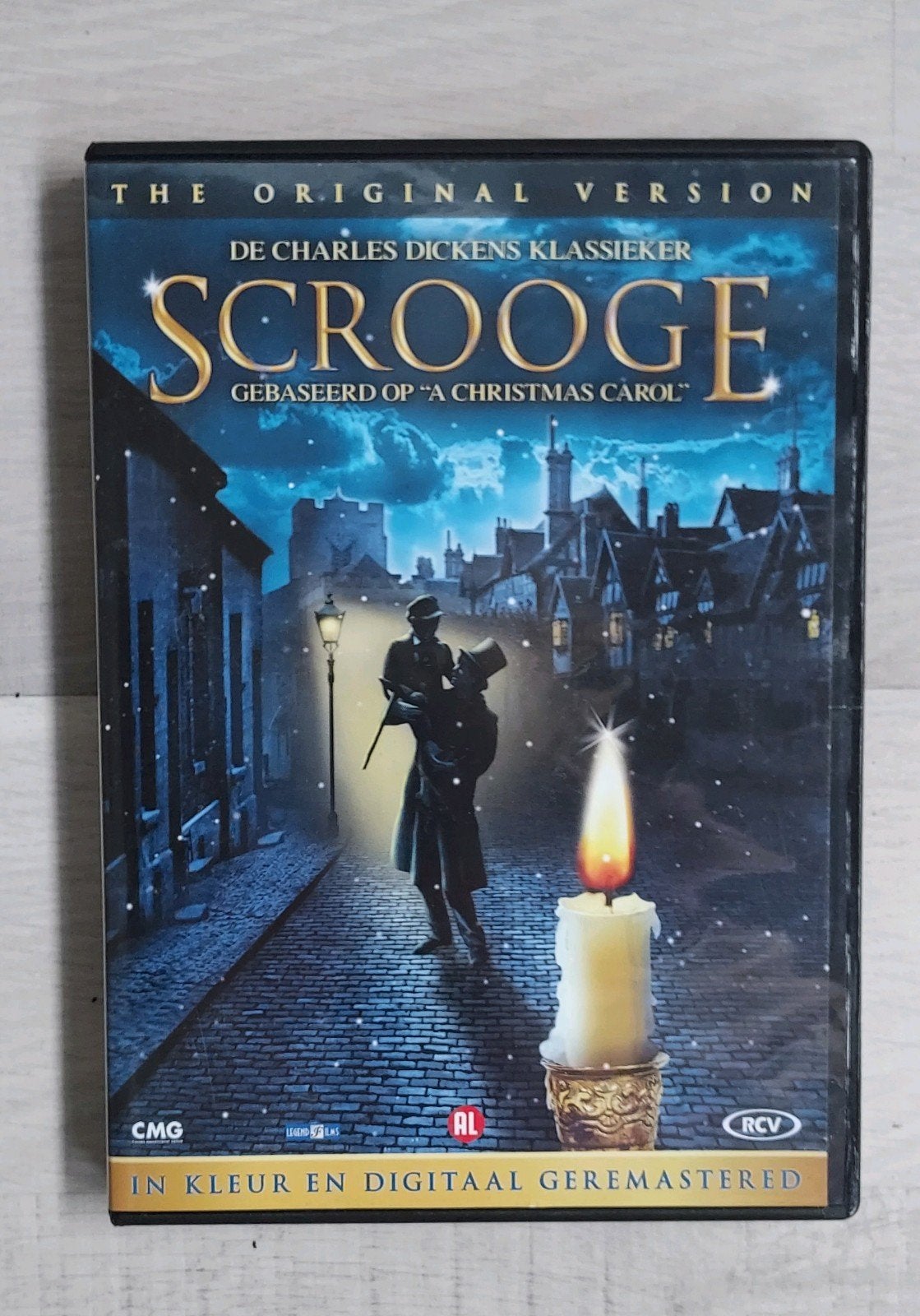 Scrooge: De Charles Dickens Klassieker (DVD), Cd's en Dvd's, Alle leeftijden, Ophalen of Verzenden, Zo goed als nieuw, Detective en Krimi