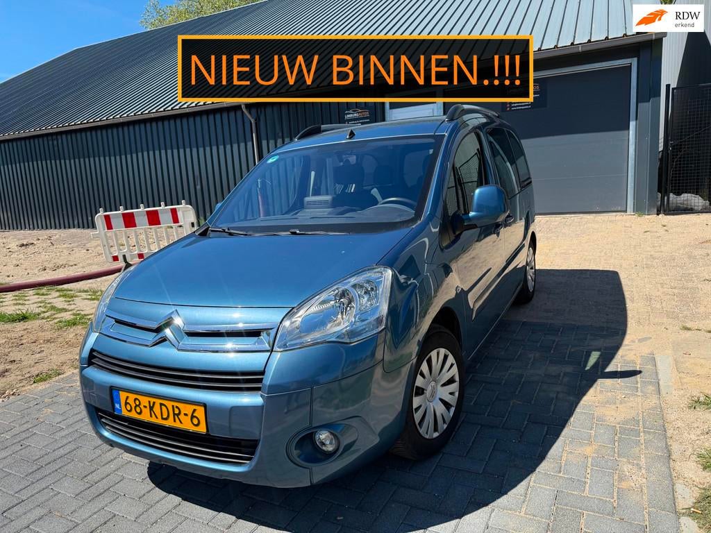 Citroen Berlingo 1.6-16V Multispace PDC Digitale Clima Navi, Auto's, Voorwielaandrijving, Stof, 4 cilinders, Blauw