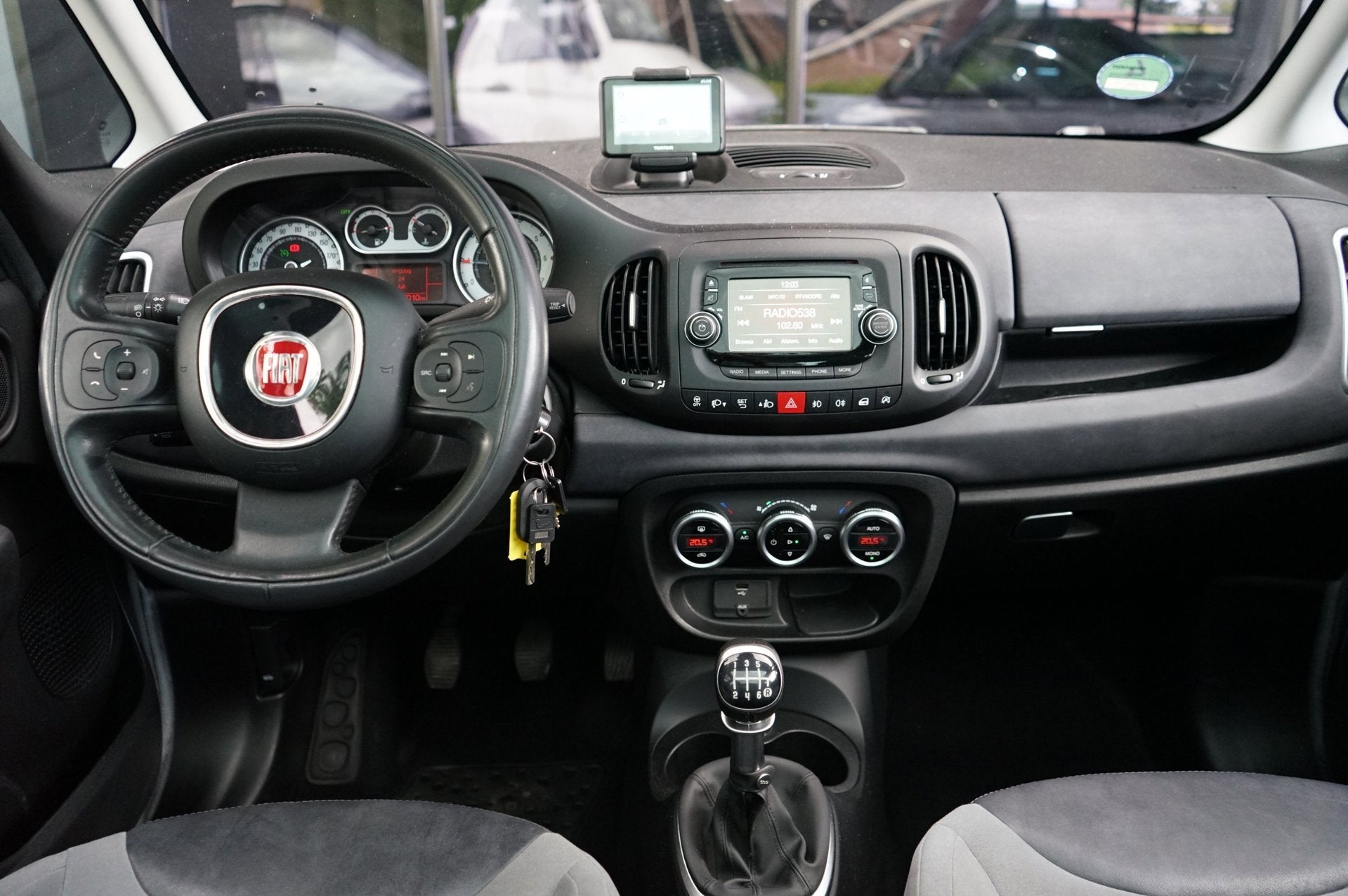 Fiat 500 L 0.9 TwinAir Lounge, Panodak, CC, Clima, Trekhaak,, Gebruikt, Bedrijf, Handgeschakeld, 1000 kg