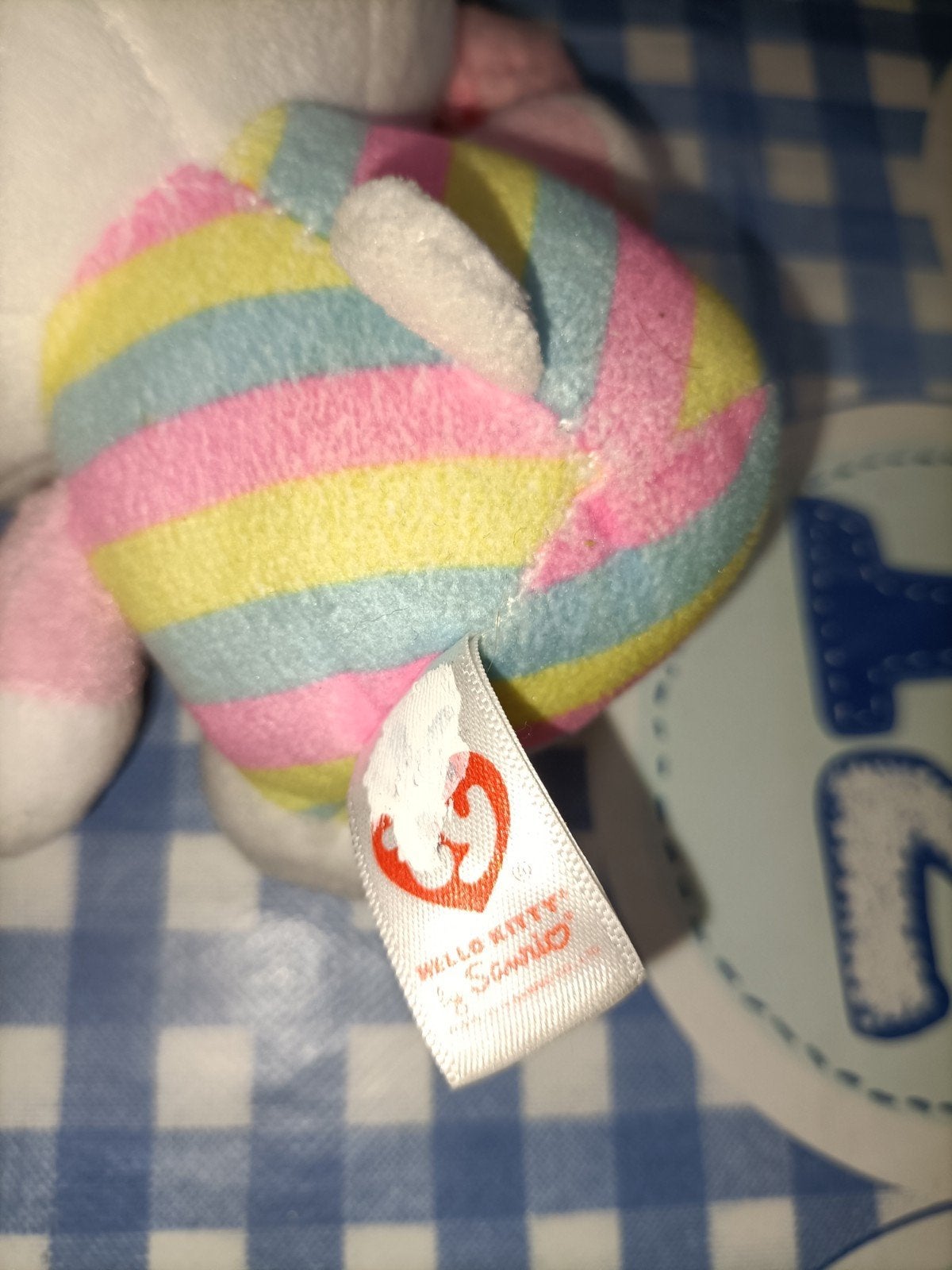 Hello Kitty knuffel Coton met suikerspin Ty, Ophalen of Verzenden, Zo goed als nieuw, Overige typen