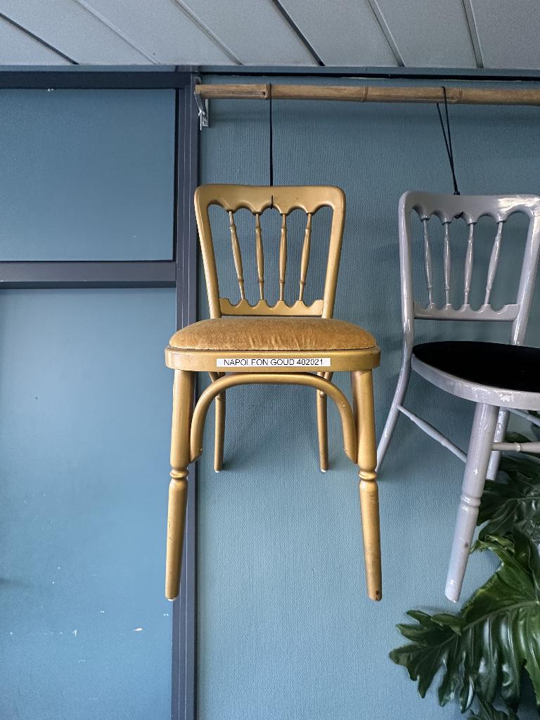 Napoleon stoelen in meerdere kleuren, gebruikt goede staat., Huis en Inrichting, Stoelen, Gebruikt, Overige kleuren, Ophalen of Verzenden