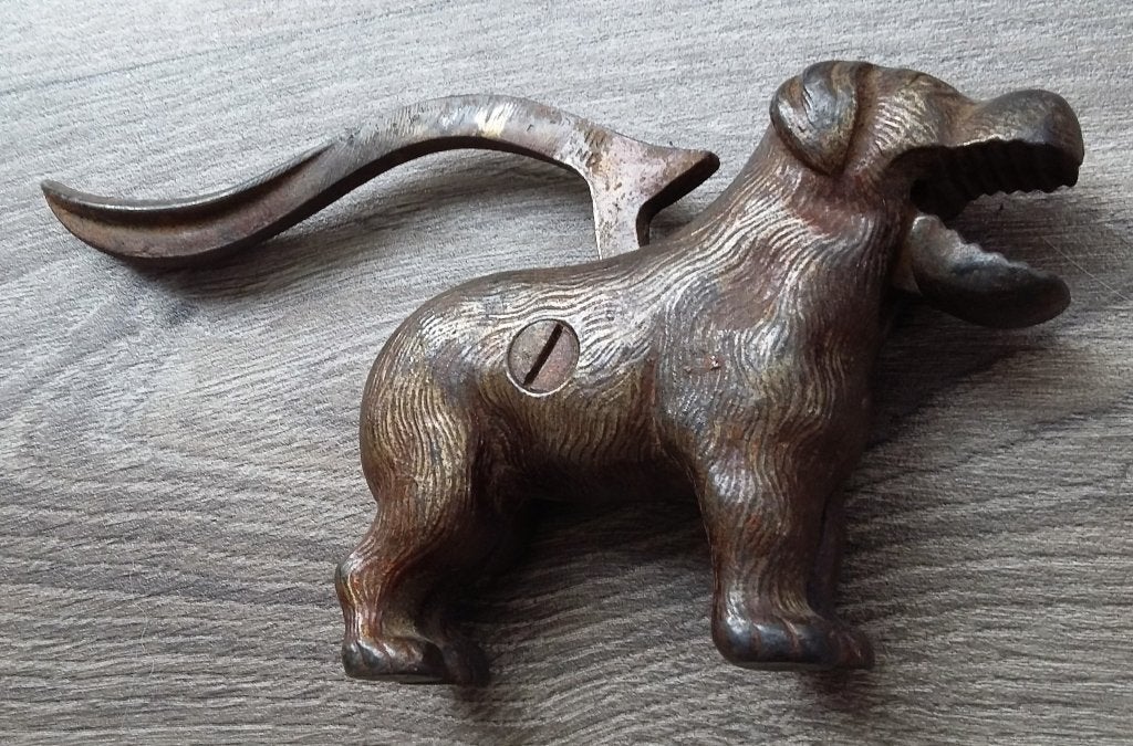 Omstreeks 1900 Hond Notenkraker Noot Noten Kraker, Ophalen of Verzenden
