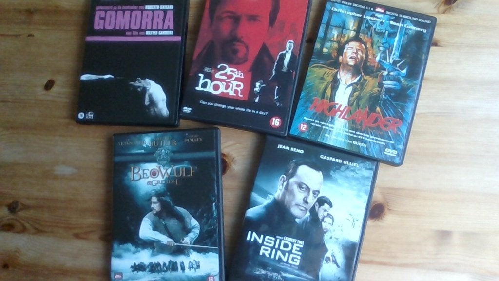 5 dvd`s Films, Nederlands, Overige genres, Ophalen of Verzenden, Zo goed als nieuw