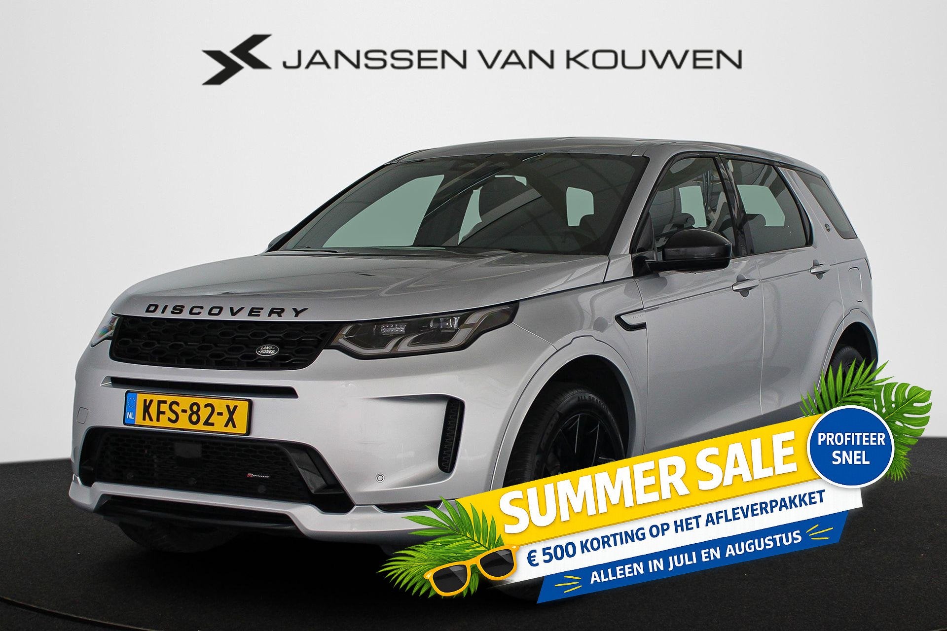 Land Rover Discovery Sport P300e 1.5 R-Dynamic SE Leder Acht, Auto's, Land Rover, Automaat, 309 pk, 1497 cc, Gebruikt