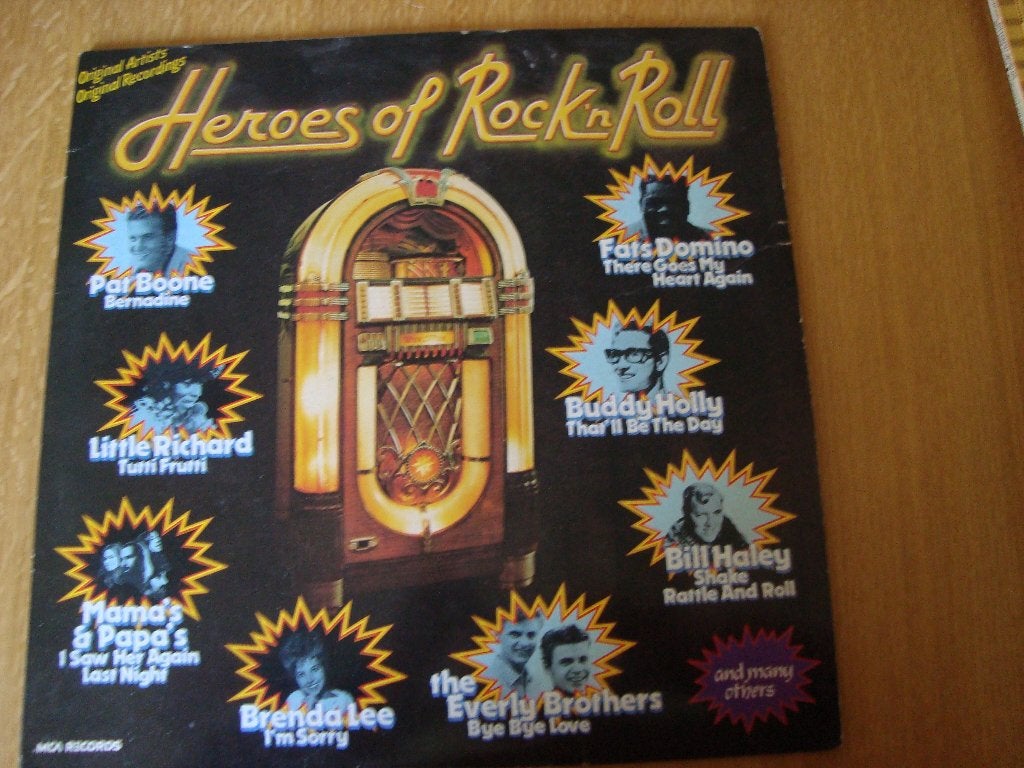 Heroes of rock -n roll, Cd's en Dvd's, Ophalen of Verzenden, Zo goed als nieuw, 12 inch, Poprock