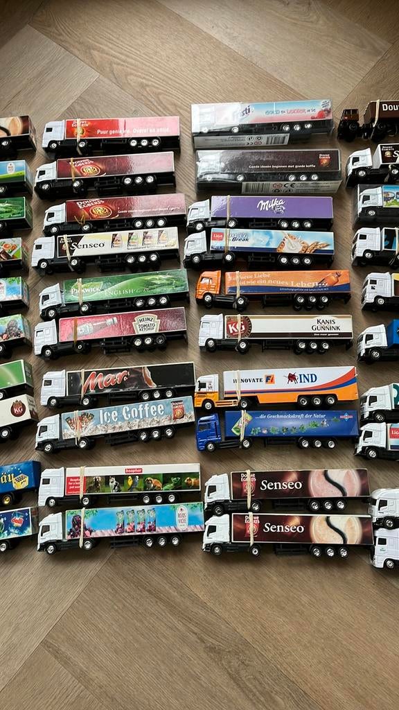 40x modelvrachtauto’s, Hobby en Vrije tijd, Ophalen of Verzenden, Zo goed als nieuw, Bus of Vrachtwagen, Overige merken