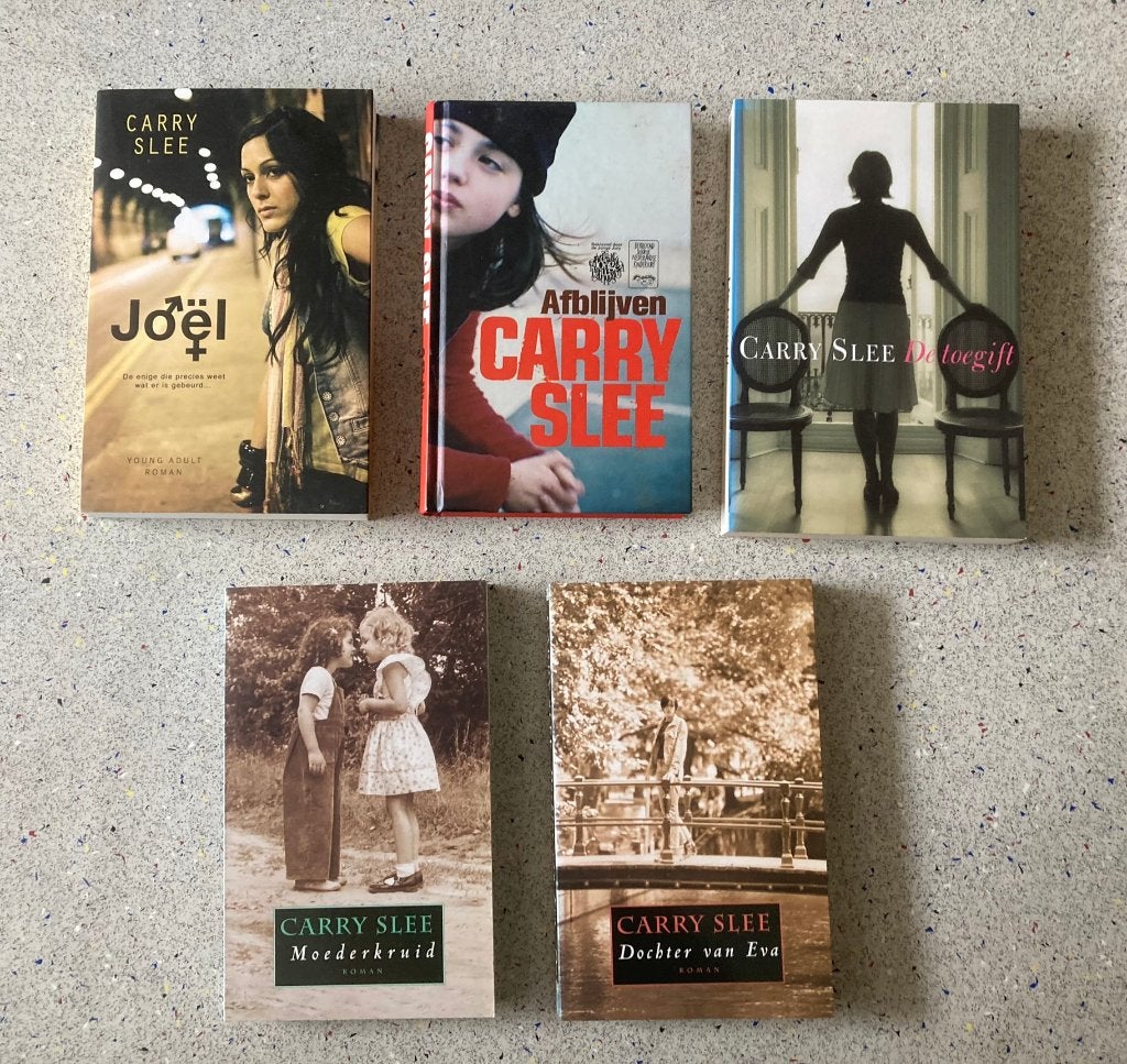 Carry Slee 5 mooie boeken prijs is incl. verzending, Verzenden, Zo goed als nieuw, Carry Slee, Nederland