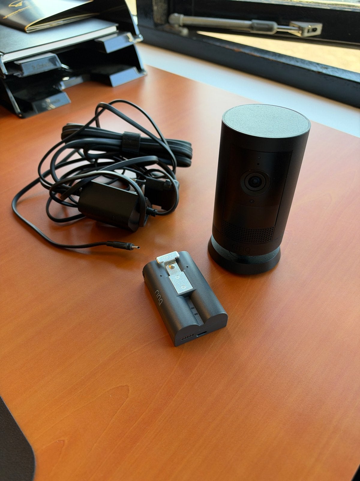 Ring camera voor binnen en buiten met kabel, Audio, Tv en Foto, Ophalen, -, -, Binnencamera