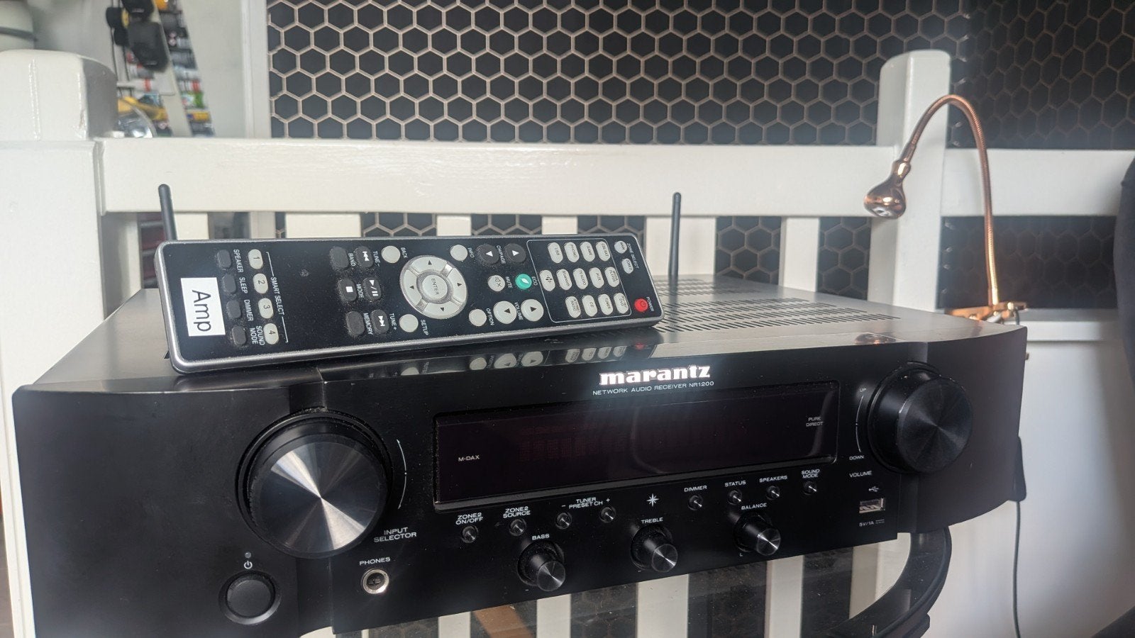 Marantz NR 1200 Network receiver, Ophalen, Zo goed als nieuw, 60 tot 120 watt, Marantz