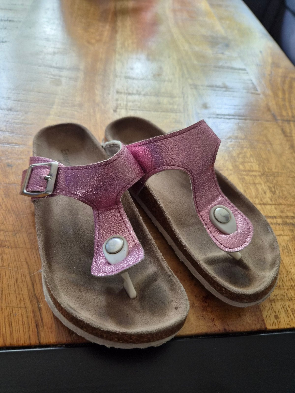 Roze teenslippers maat 30, Gebruikt, Meisje, Overige typen, Ophalen of Verzenden