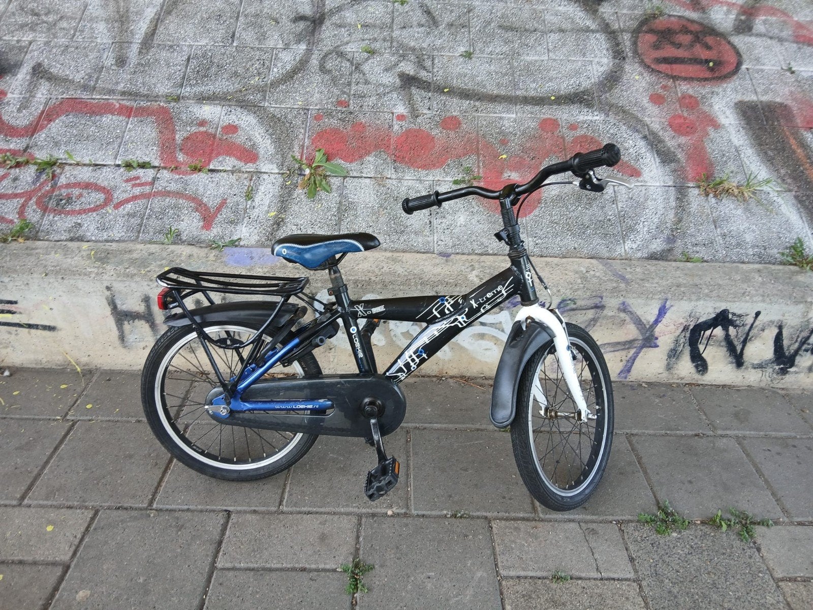 Loekie Xtreme kinderfiets 18 inch - Goede staat, Fietsen en Brommers, Fietsen | Kinderfietsjes, Ophalen of Verzenden, Gebruikt