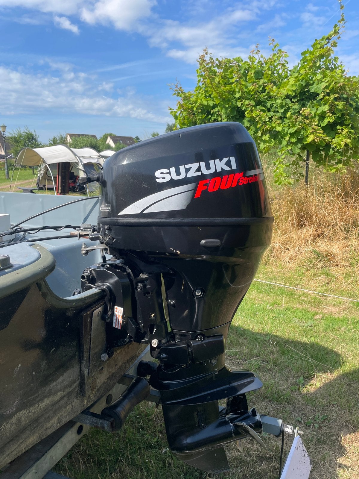 Goede Suzuki  4 takt 25 pk met Afstandsbediening., Watersport en Boten, Buiten- en Binnenboordmotoren, Ophalen, 10 tot 30 pk, Met afstandsbediening