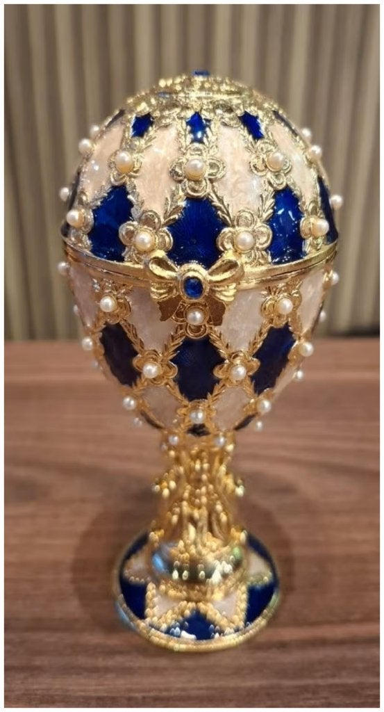 Faberge ei met muziekdoos., Ophalen of Verzenden